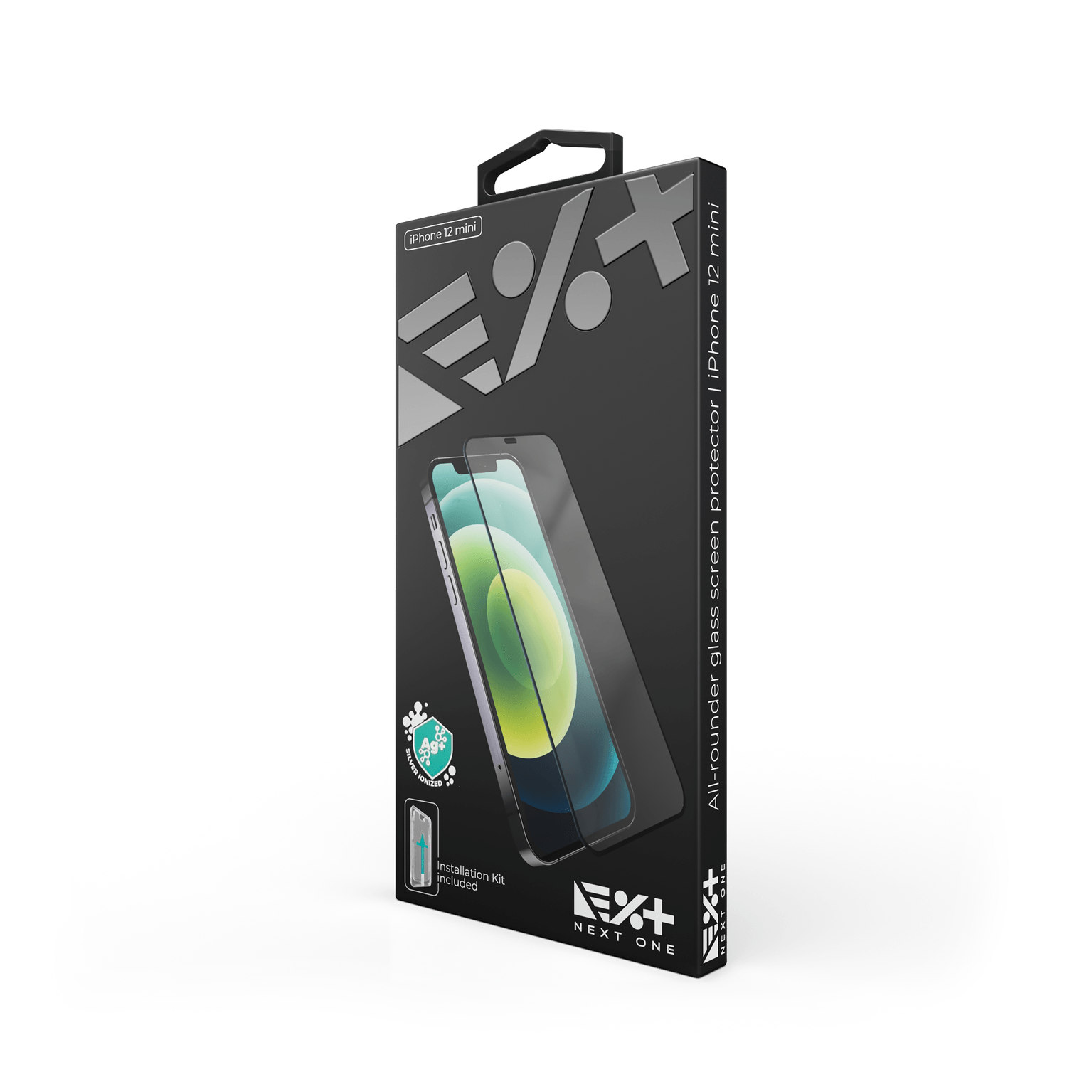 Folie de protectie din sticla NEXT ONE pentru iPhone 12 Mini fotografia produsului View 5 L