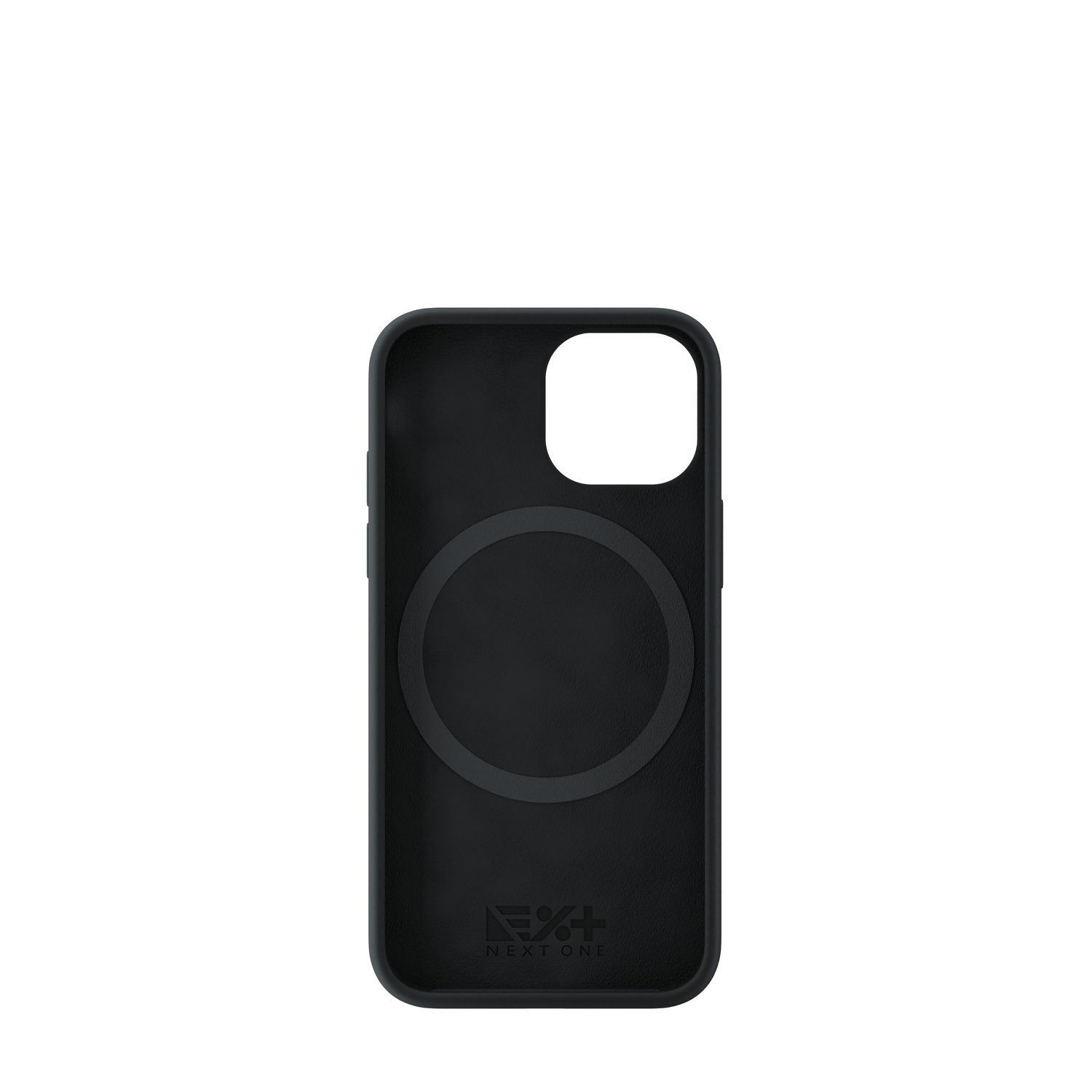 Husa de protectie NEXT ONE Silicon Case MagSafe pentru iPhone 13 Mini (2021), Negru fotografia produsului View 4 L