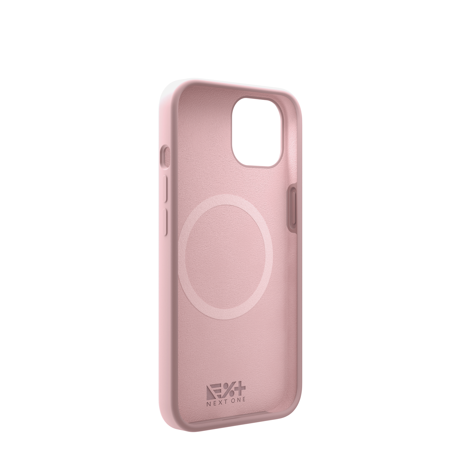 Husa de protectie NEXT ONE Silicon Case MagSafe pentru iPhone 13 (2021), Roz fotografia produsului View 5 L