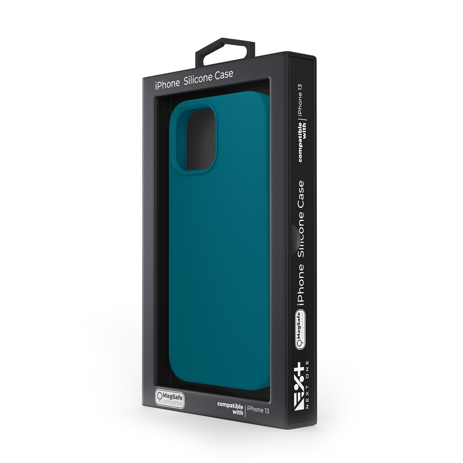 Husa de protectie NEXT ONE Silicon Case MagSafe pentru iPhone 13 (2021), Verde fotografia produsului
