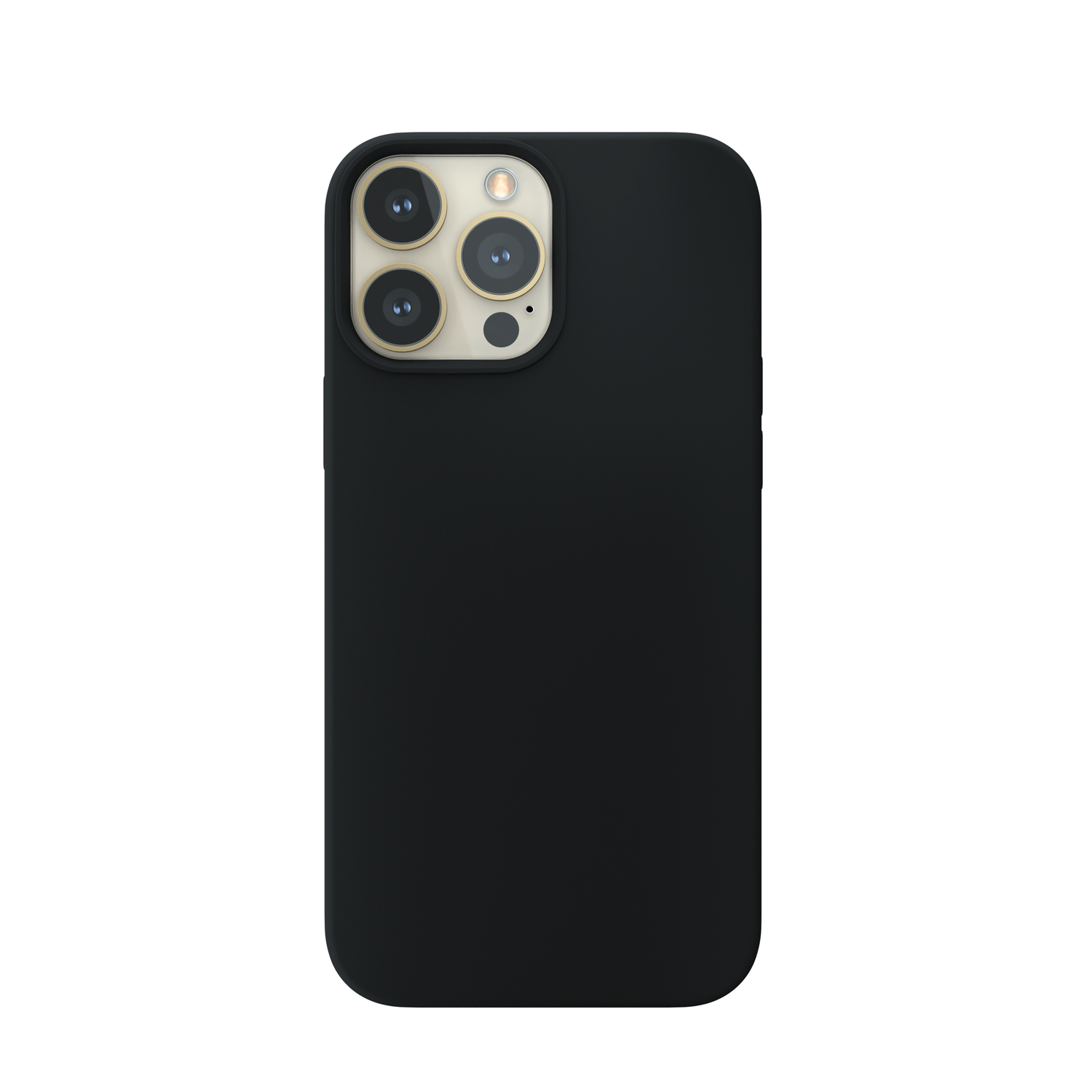 Husa de protectie NEXT ONE Silicon Case MagSafe pentru iPhone 13 Pro Max (2021), Negru fotografia produsului View 3 L
