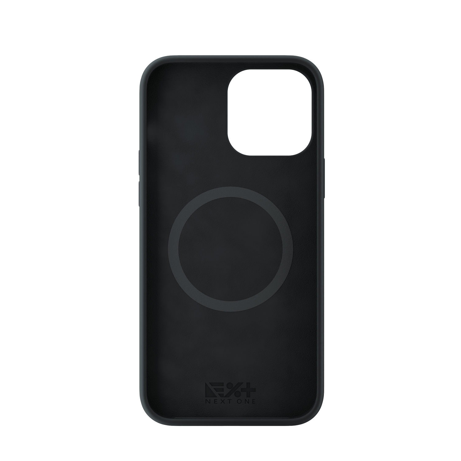 Husa de protectie NEXT ONE Silicon Case MagSafe pentru iPhone 13 Pro Max (2021), Negru fotografia produsului View 4 L