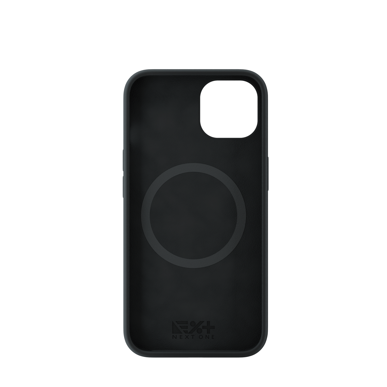 Husa de protectie NEXT ONE Silicon Case MagSafe pentru iPhone 13 (2021), Negru fotografia produsului View 4 L
