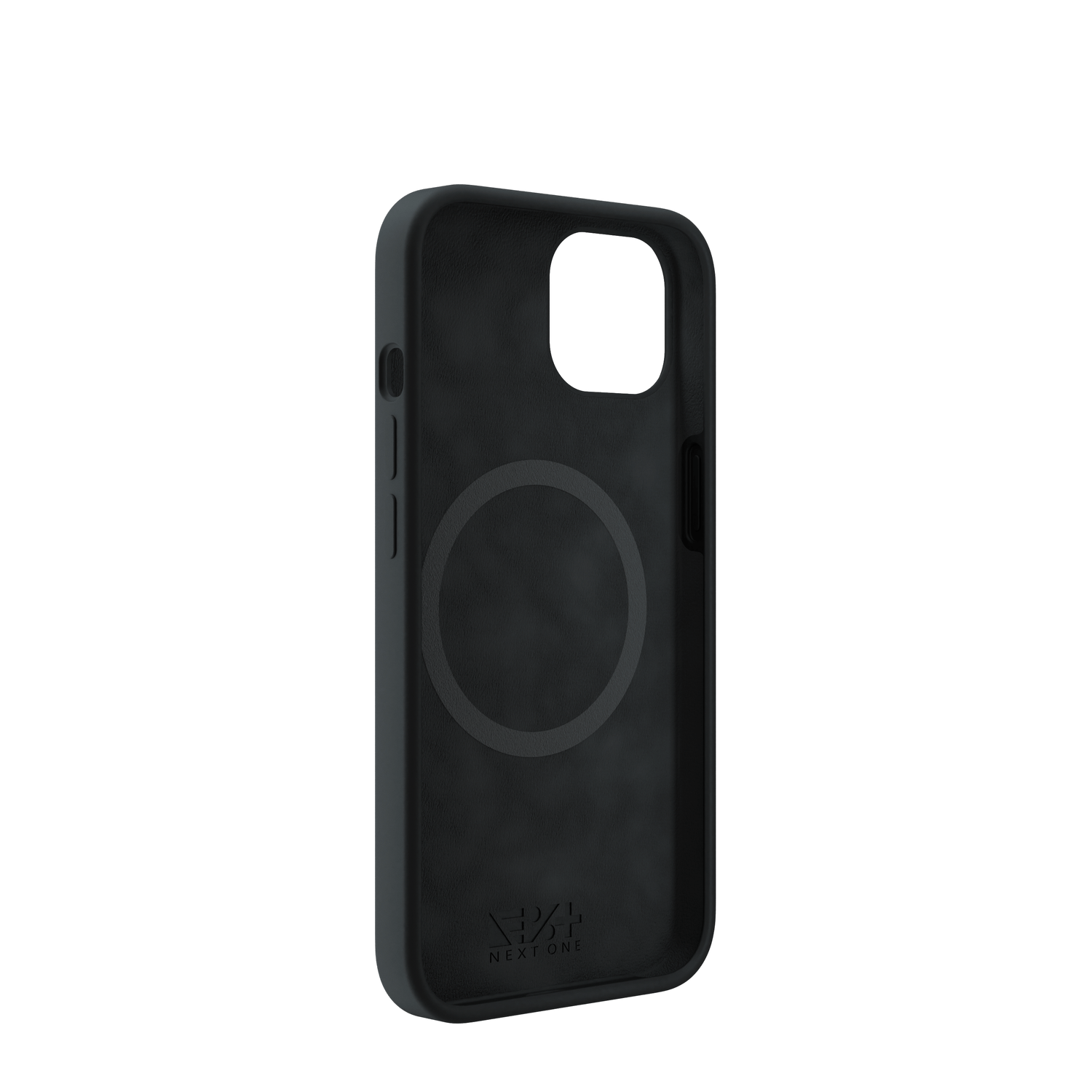 Husa de protectie NEXT ONE Silicon Case MagSafe pentru iPhone 13 (2021), Negru fotografia produsului View 5 L