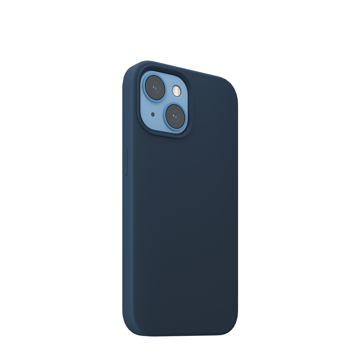 Husa de protectie NEXT ONE Silicon Case MagSafe pentru iPhone 13 (2021), Albastru fotografia produsului View 2 L
