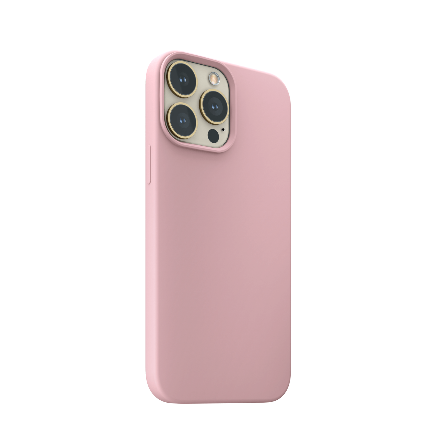Husa de protectie NEXT ONE Silicon Case MagSafe pentru iPhone 13 Pro Max (2021), Roz fotografia produsului View 2 L