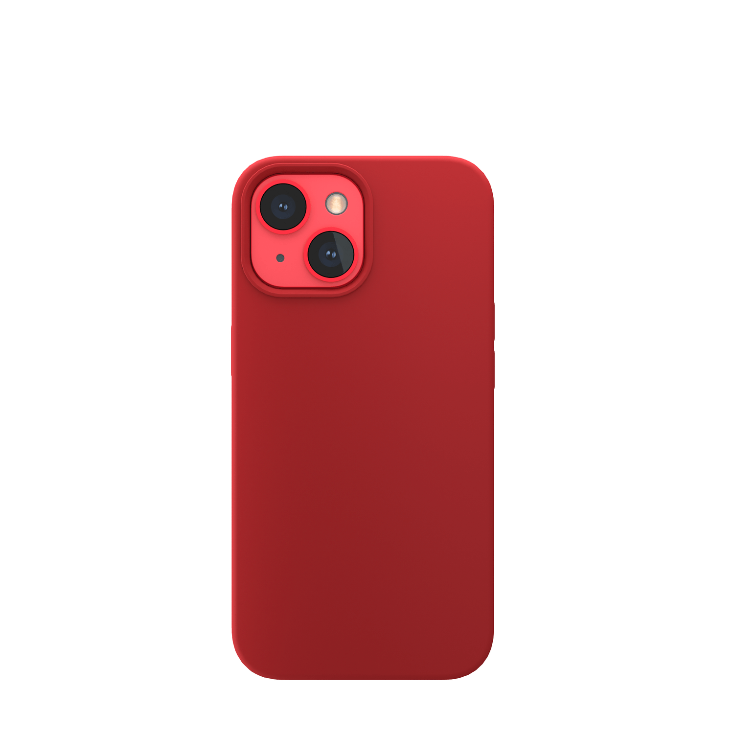 Husa de protectie NEXT ONE Silicon Case MagSafe pentru iPhone 13 (2021), Rosu fotografia produsului View 3 L