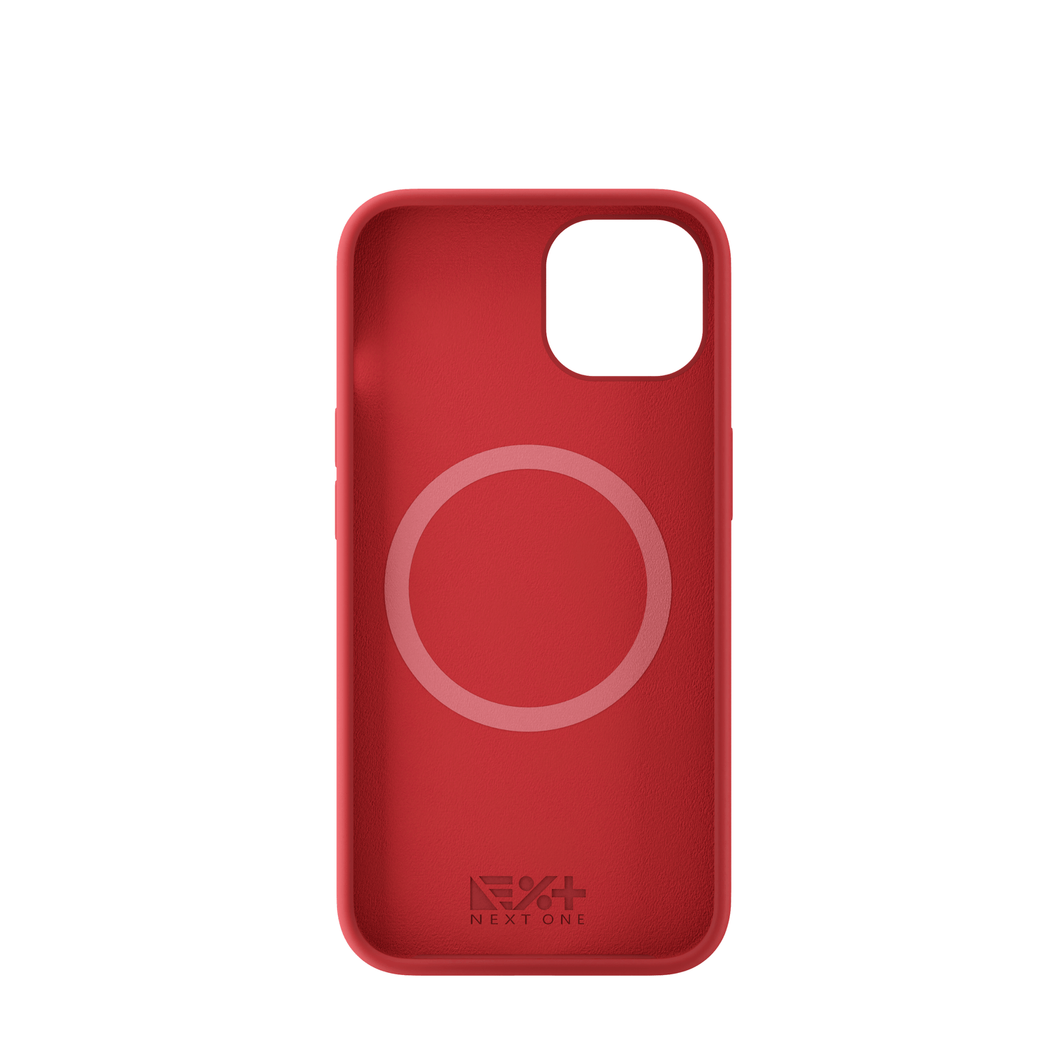 Husa de protectie NEXT ONE Silicon Case MagSafe pentru iPhone 13 (2021), Rosu fotografia produsului View 4 L