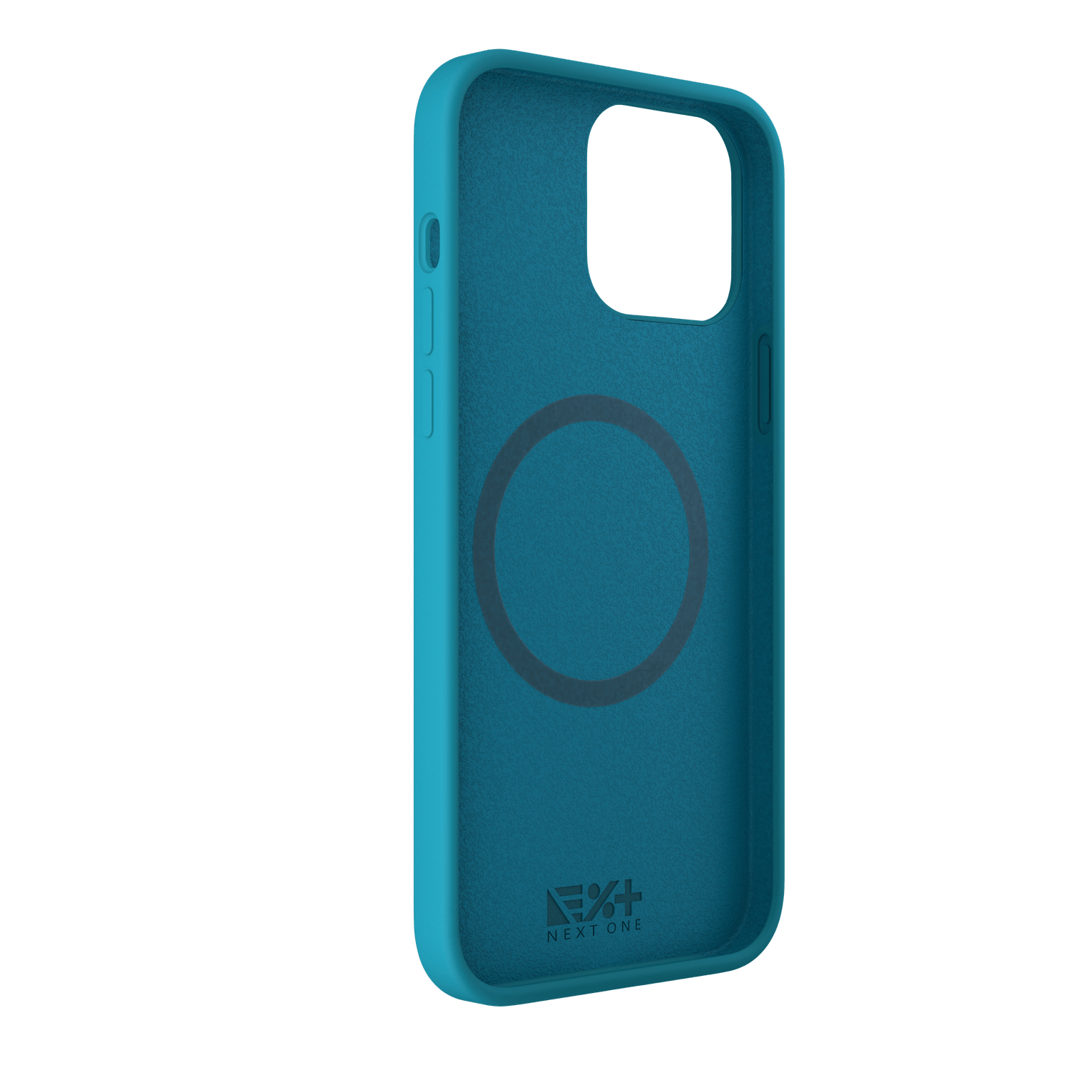 Husa de protectie NEXT ONE Silicon Case MagSafe pentru iPhone 13 Pro Max (2021), Verde fotografia produsului View 5 L