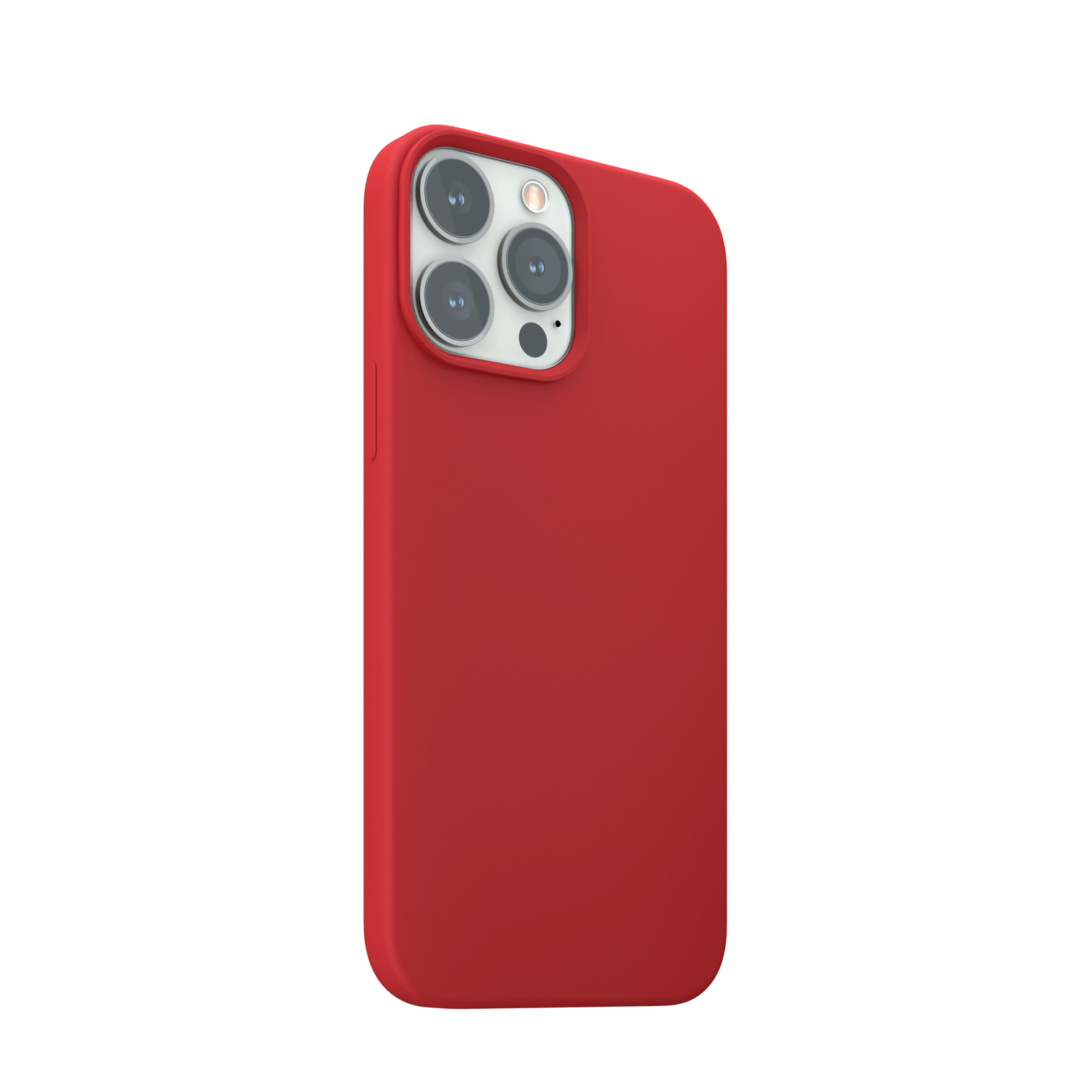 Husa de protectie NEXT ONE Silicon Case MagSafe pentru iPhone 13 Pro Max (2021), Rosu fotografia produsului View 2 L