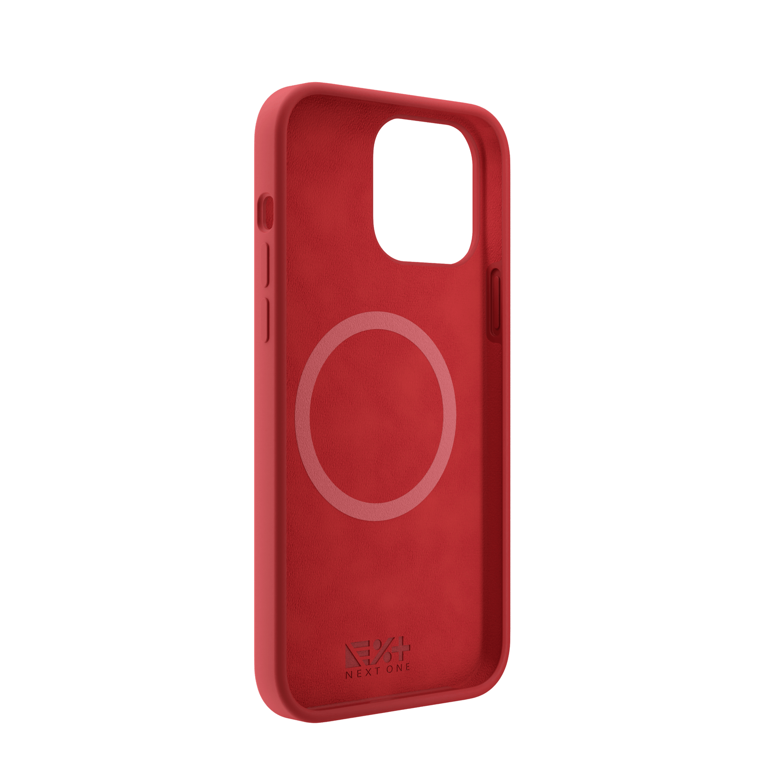 Husa de protectie NEXT ONE Silicon Case MagSafe pentru iPhone 13 Pro Max (2021), Rosu fotografia produsului View 5 L