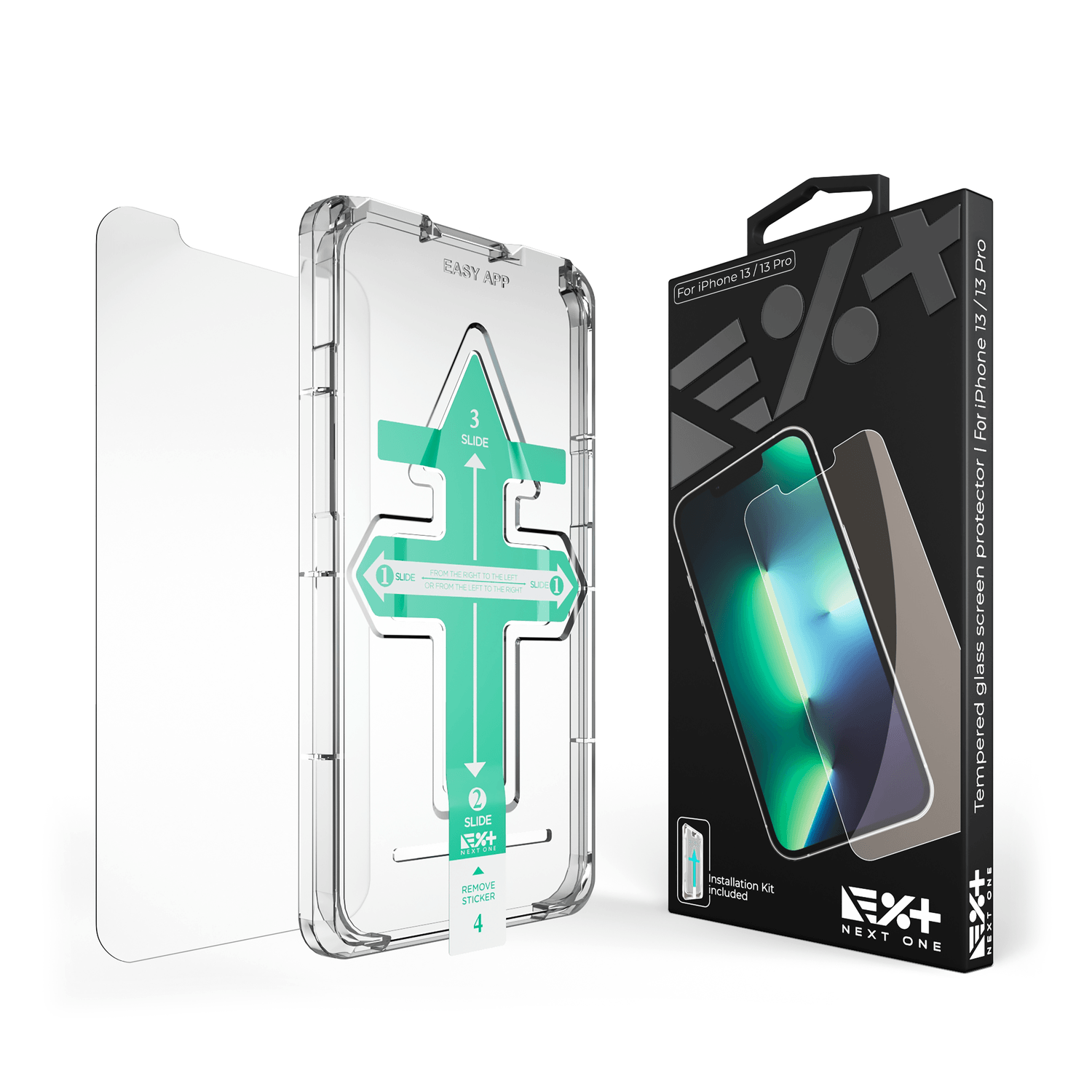 Folie de protectie NEXT ONE pentru iPhone 13 si iPhone 13 Pro (2021) fotografia produsului