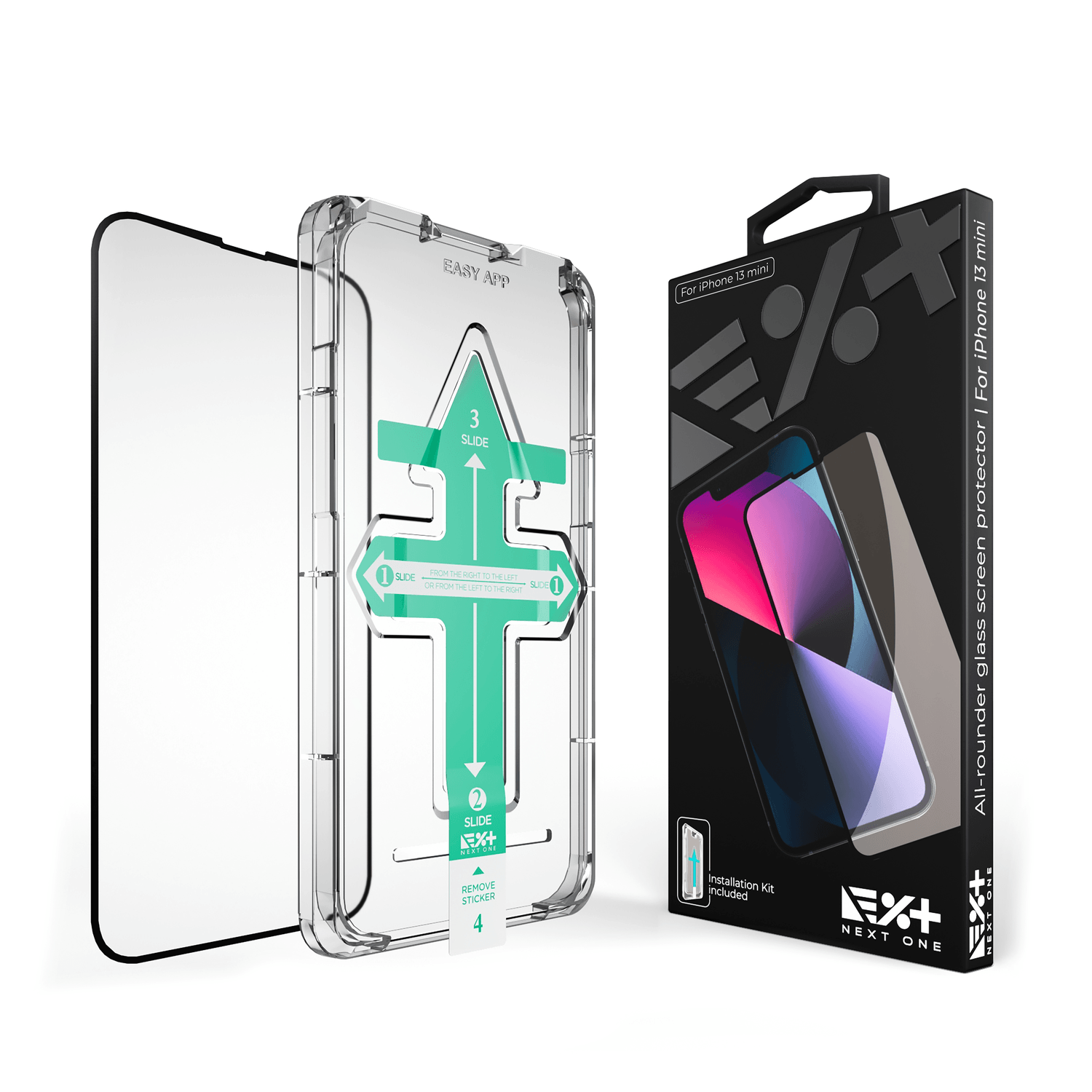 Folie de protectie din sticla NEXT ONE pentru iPhone 13 Mini (2021) fotografia produsului