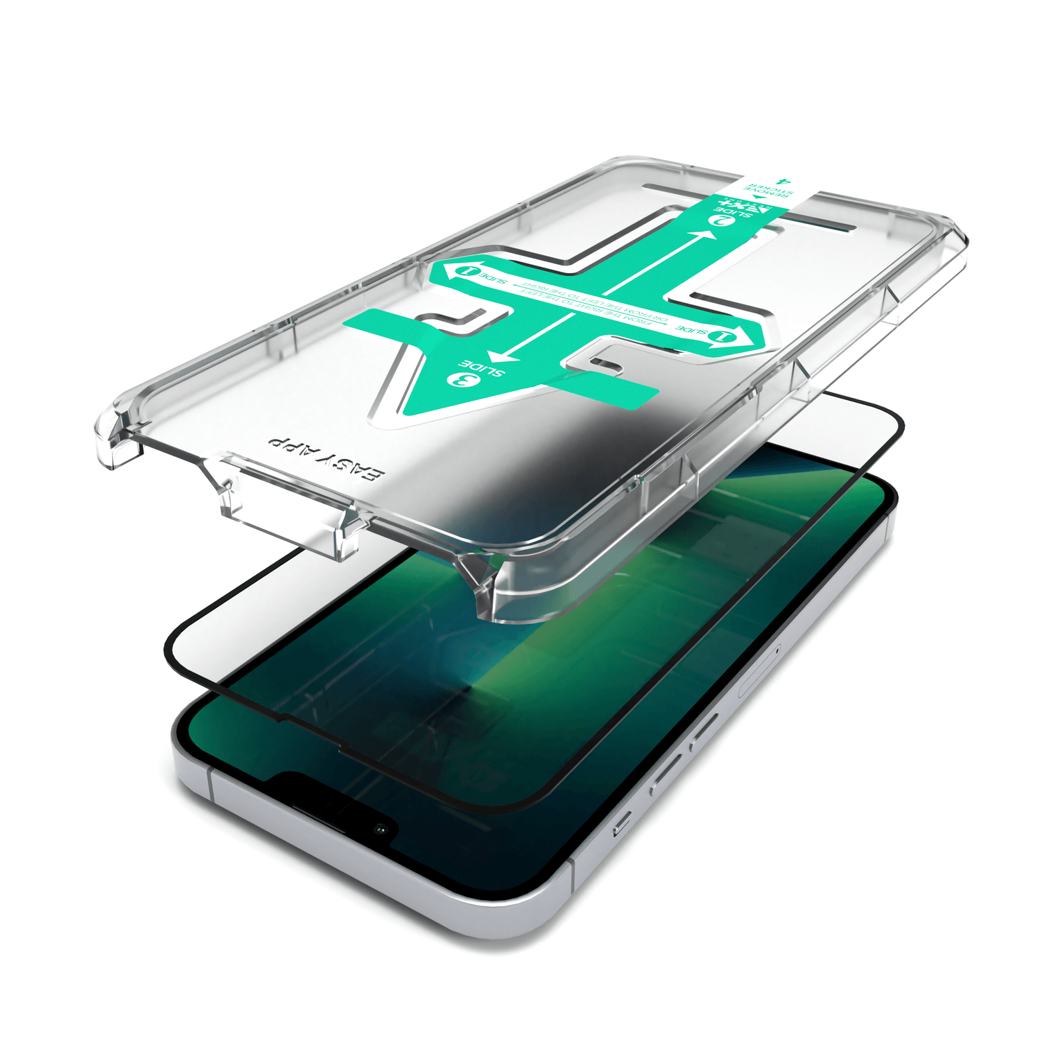 Folie de protectie din sticla NEXT ONE pentru iPhone 13 Mini (2021) fotografia produsului View 3 L