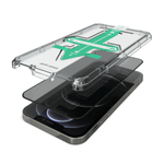 Folie de protectie din sticla Privacy NEXT ONE compatibila cu iPhone 12 Pro Max fotografia produsului View 3 S