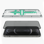 Folie de protectie din sticla Privacy NEXT ONE compatibila cu iPhone 12 Pro Max fotografia produsului View 2 S