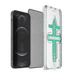 Folie de protectie din sticla Privacy NEXT ONE compatibila cu iPhone 12 Pro Max fotografia produsului View 4 S