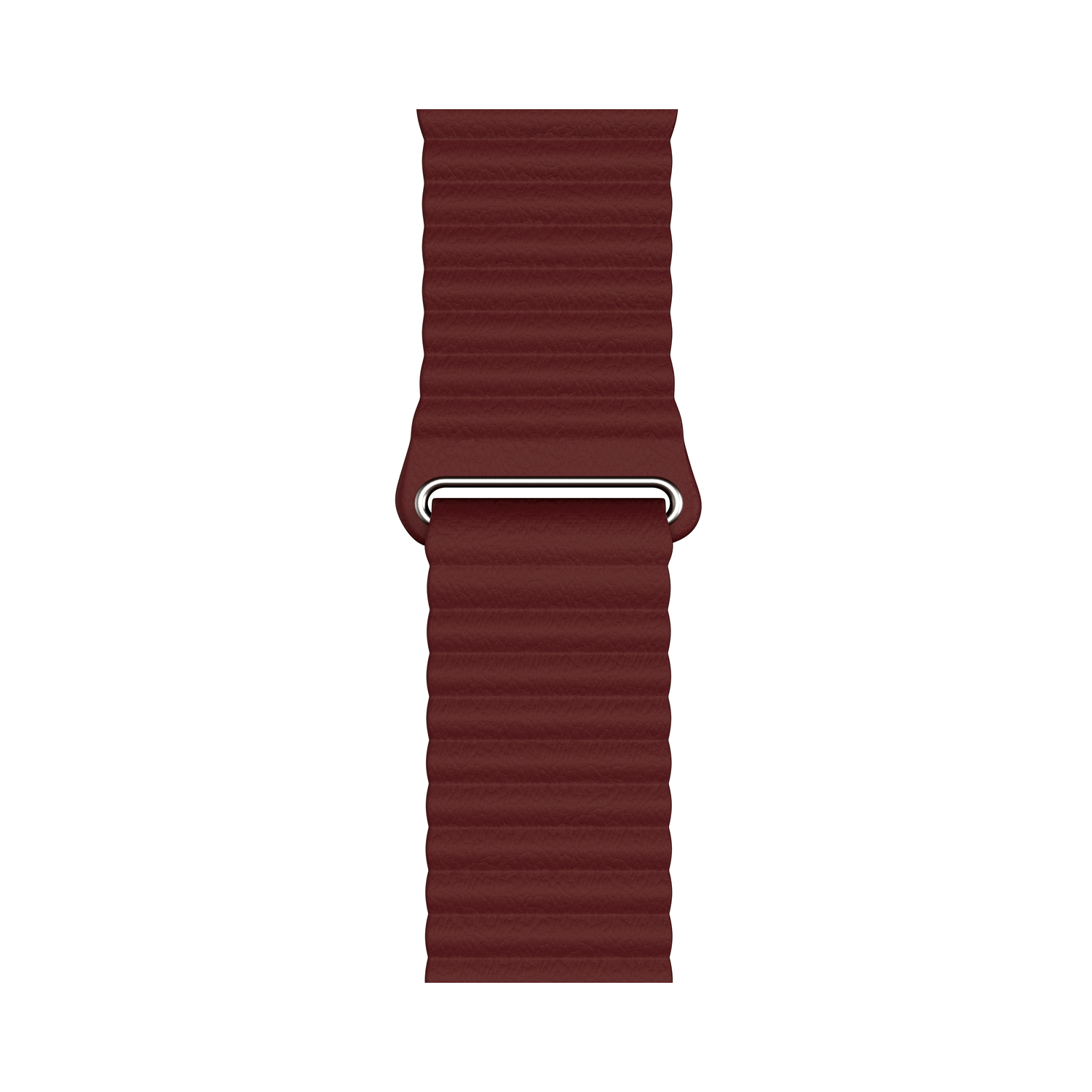Curea NEXT ONE Leather Loop pentru Apple Watch 42/44/45mm, Claret fotografia produsului View 3 L