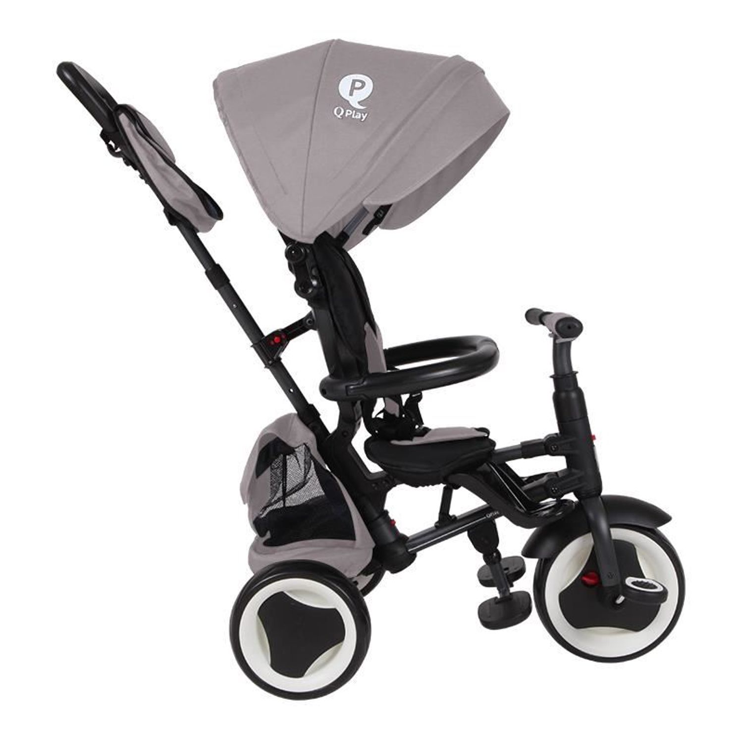 Tricicleta pliabila Qplay Rito+ Gri fotografia produsului View 24 L