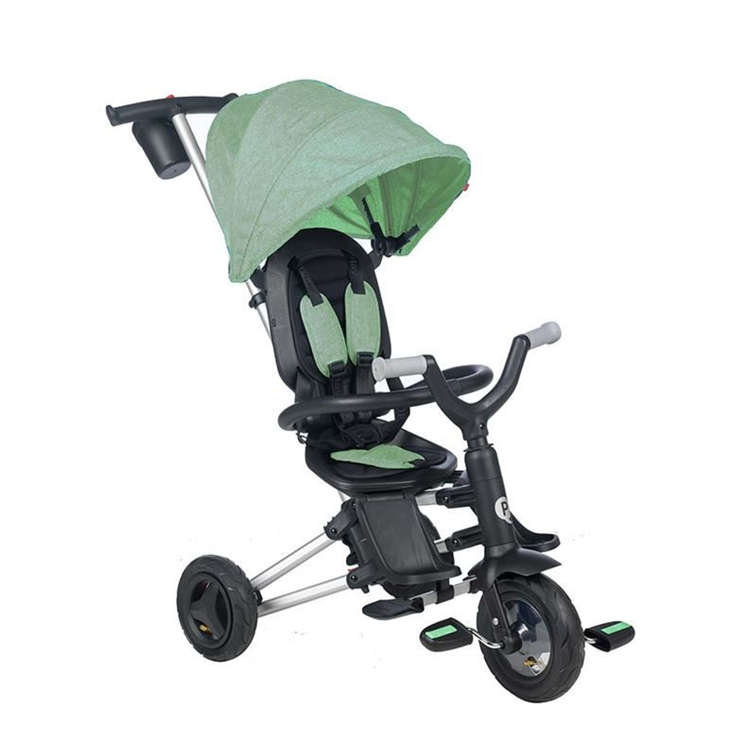 Tricicleta ultrapliabila Qplay Nova verde menta fotografia produsului View 2 L