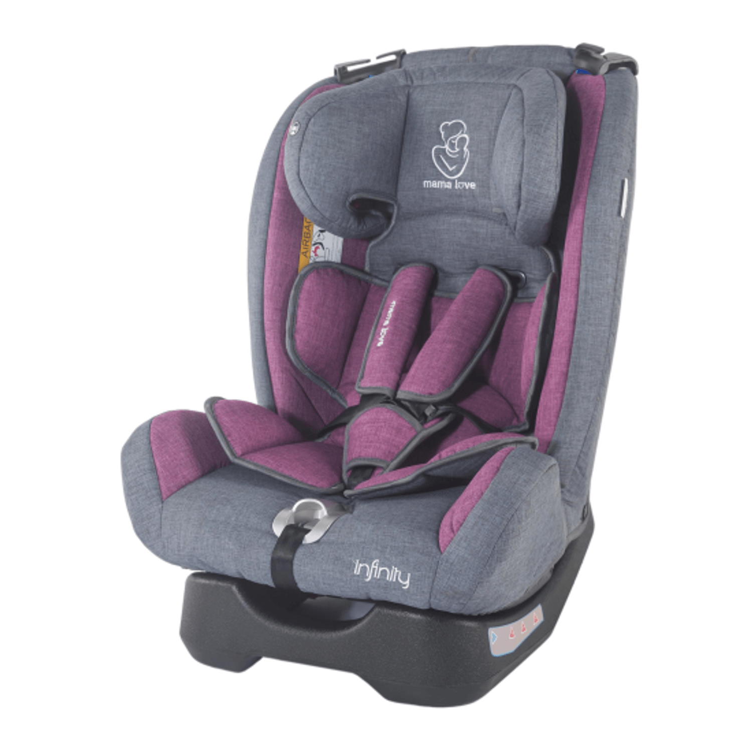 Scaun auto grupa 0-36 kg MamaLove Infinity Violet fotografia produsului