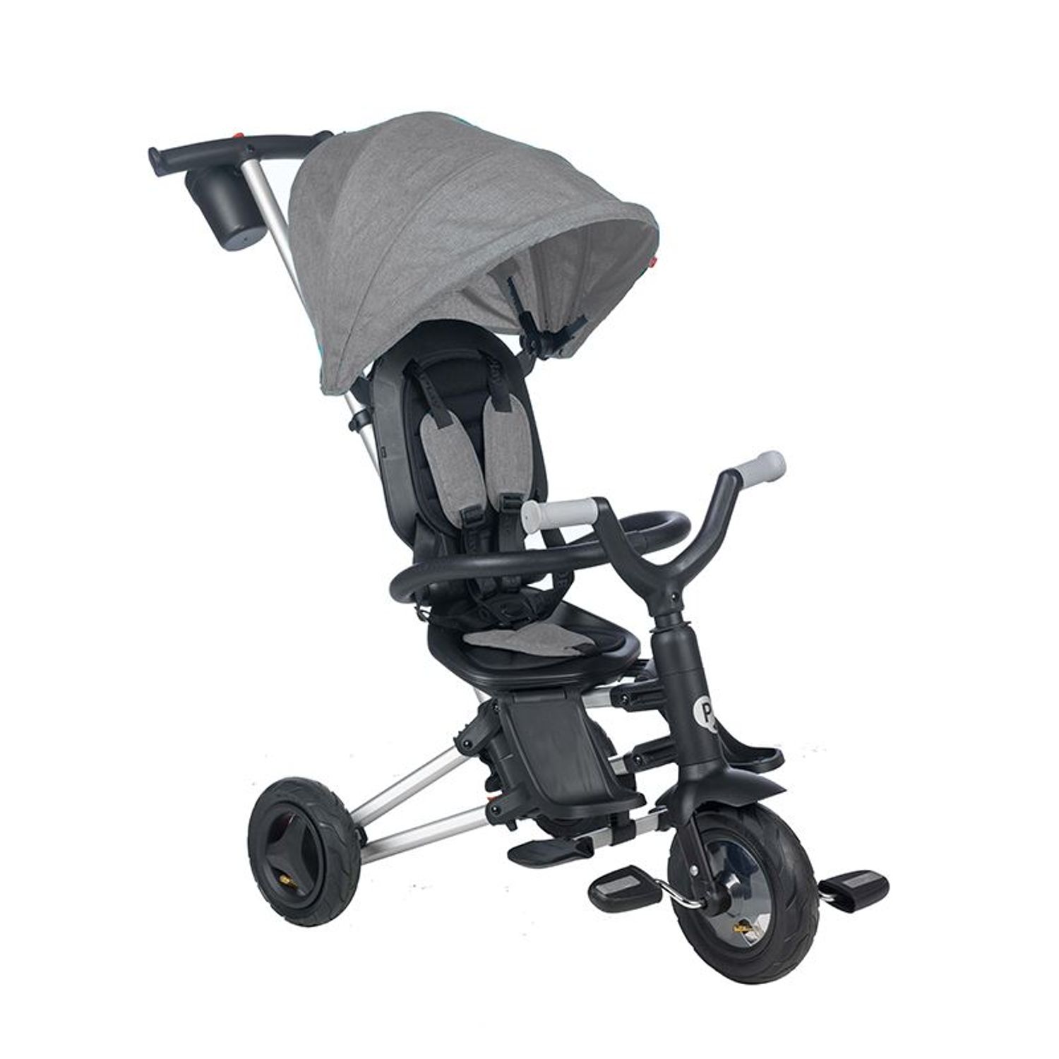 Tricicleta ultrapliabila Qplay Nova gri fotografia produsului View 2 L