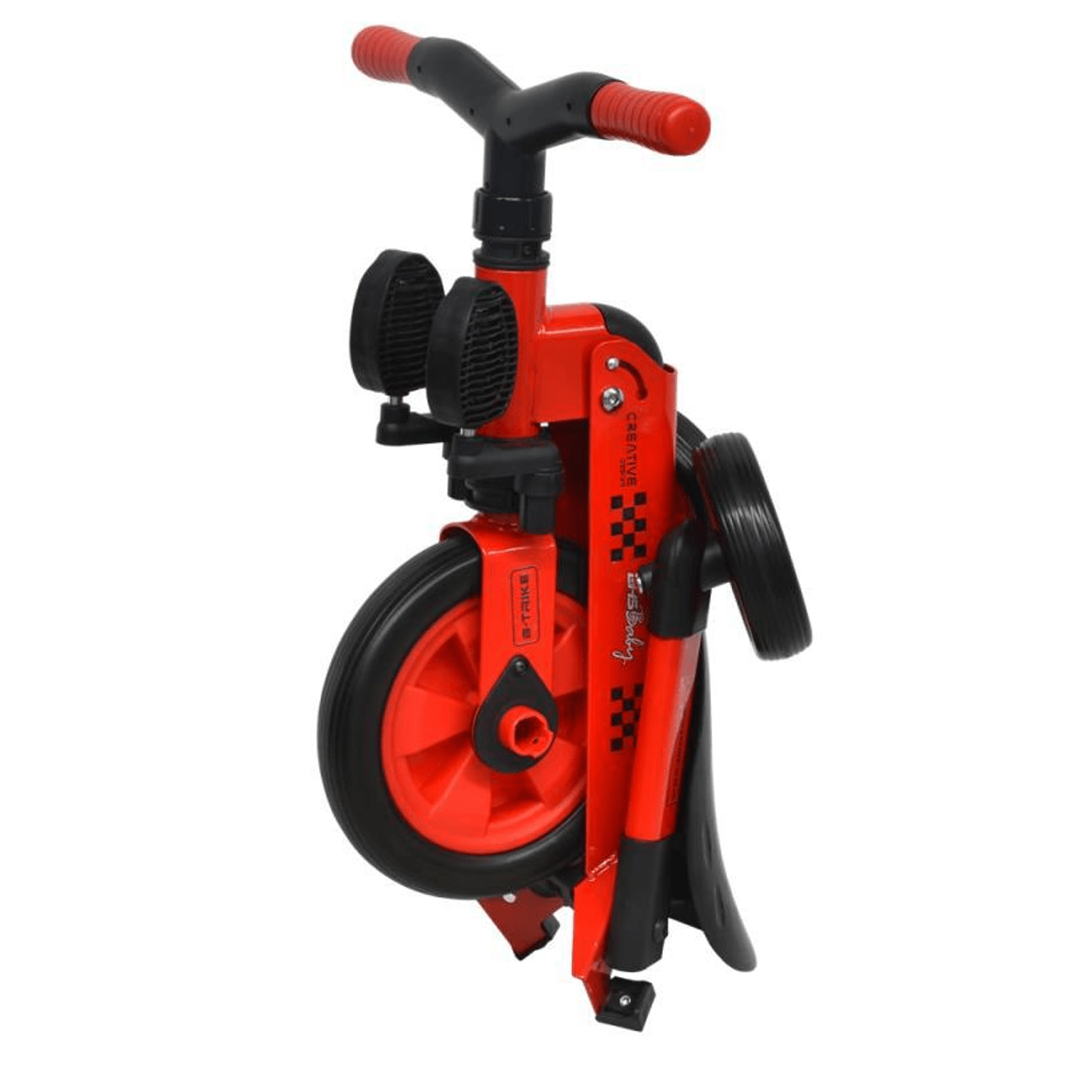 Tricicleta DHS B-Trike verde fotografia produsului View 3 L