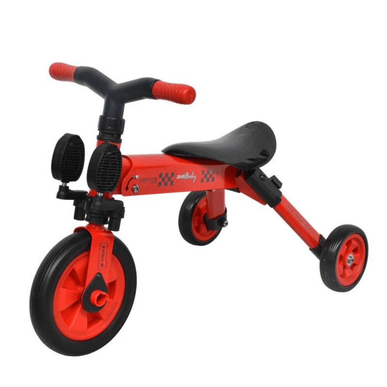 Tricicleta DHS B-Trike verde fotografia produsului View 4 L