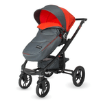 Carucior transformabil 2 in 1 DHS Arrow Switch rosu fotografia produsului View 7 S