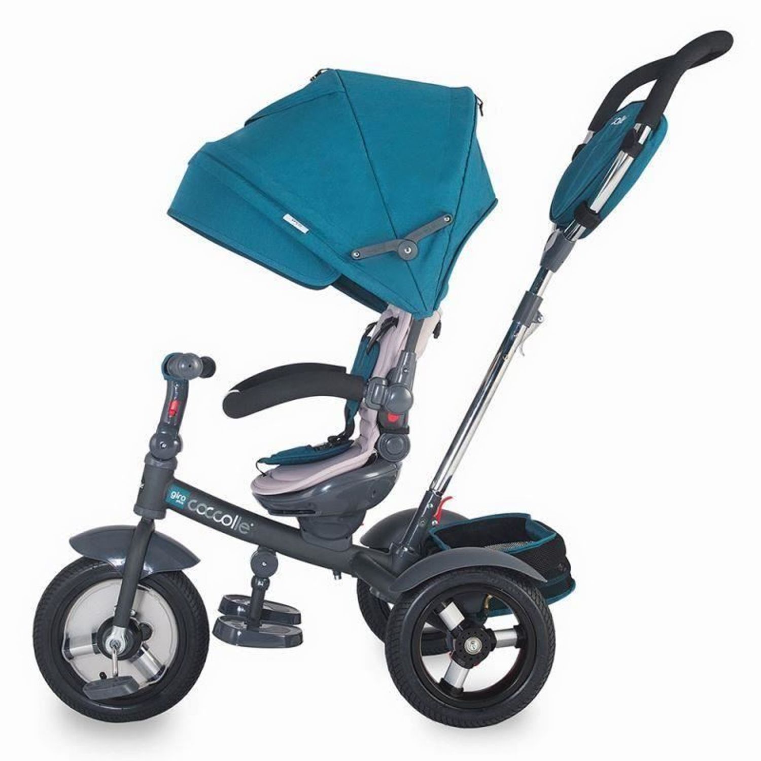 Tricicleta multifunctionala Coccolle Giro Plus Albastru fotografia produsului View 2 L