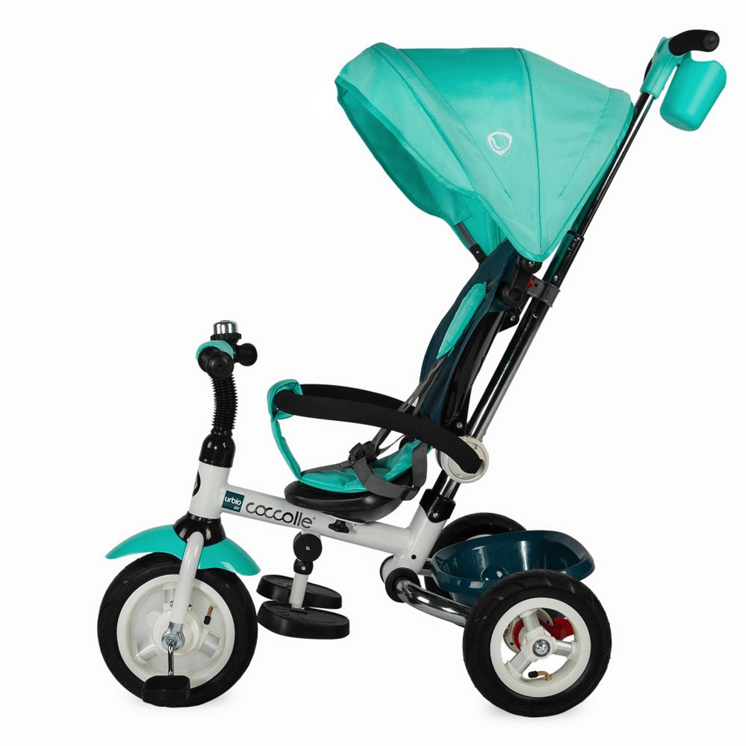 Tricicleta Coccolle Urbio Air Verde fotografia produsului View 5 L