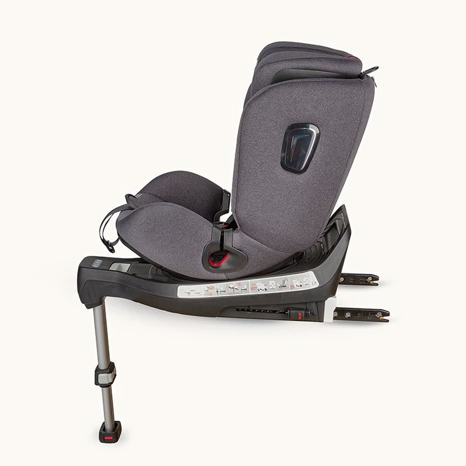 Scaun auto 0-36 kg rotativ Coccolle Astana Urban Grey fotografia produsului View 11 L