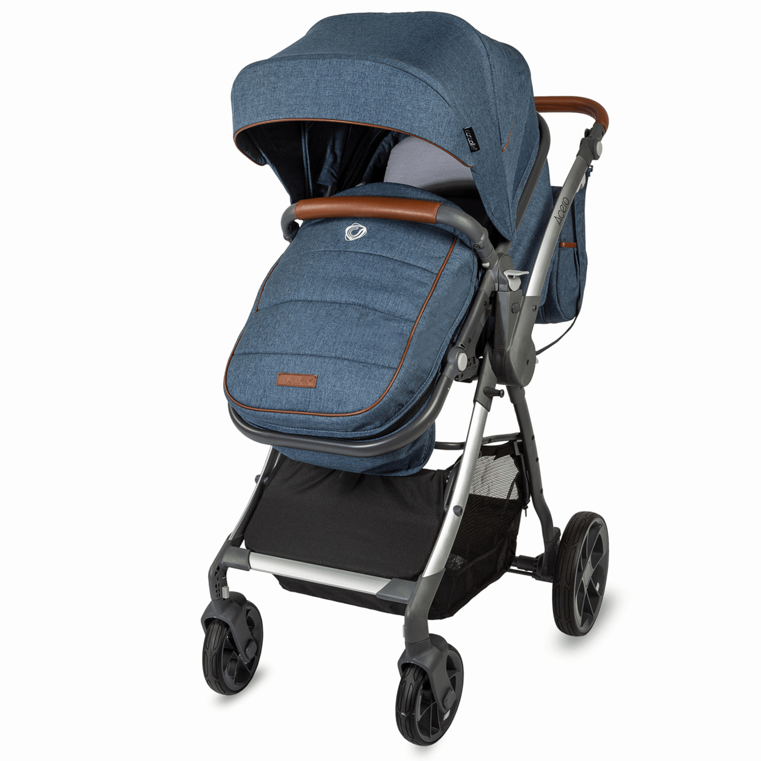 Carucior transformabil 3 in 1 Coccolle Acero Jeans fotografia produsului View 13 L