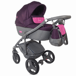Carucior modular 3 in 1 Coccolle Cassia Violet fotografia produsului