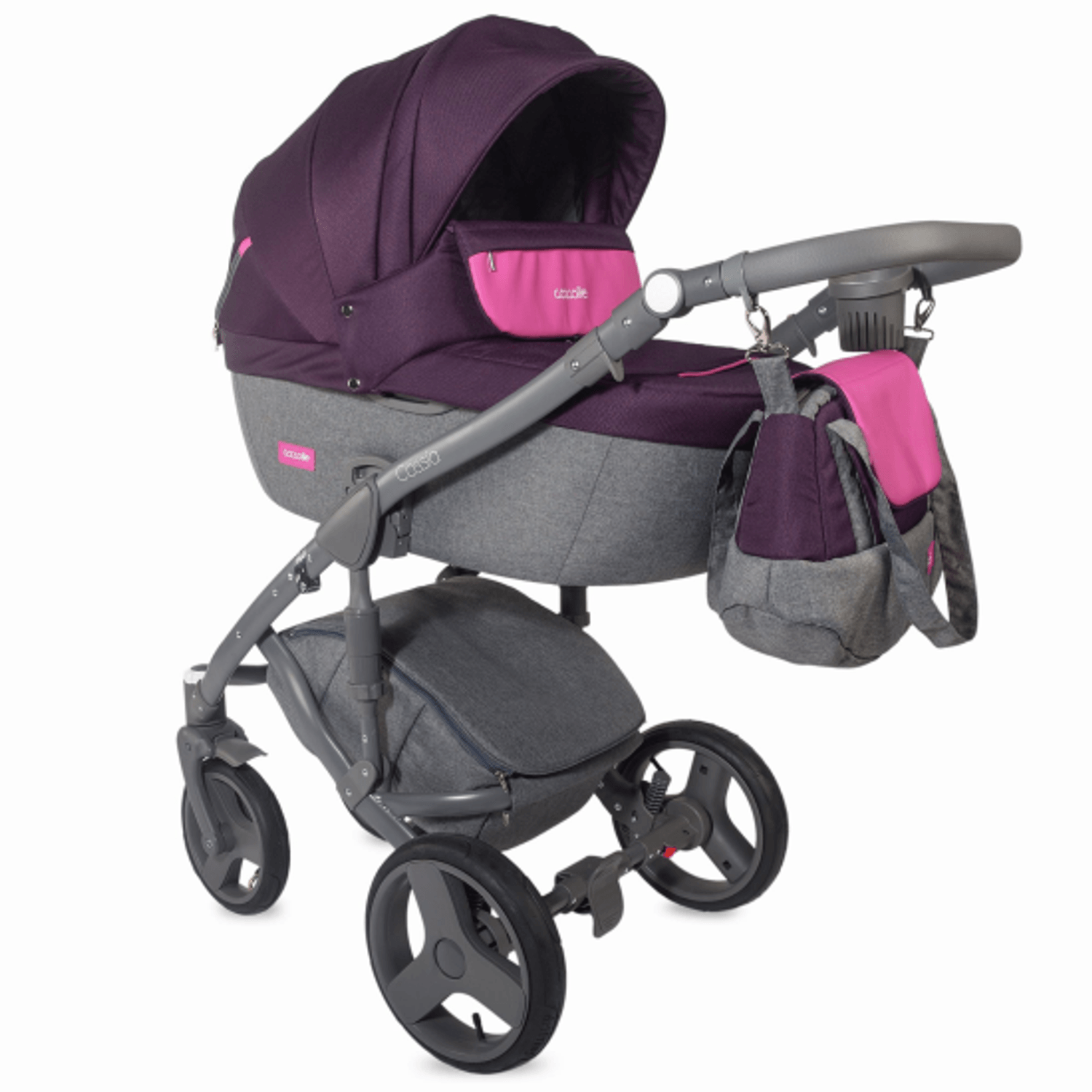 Carucior modular 3 in 1 Coccolle Cassia Violet fotografia produsului