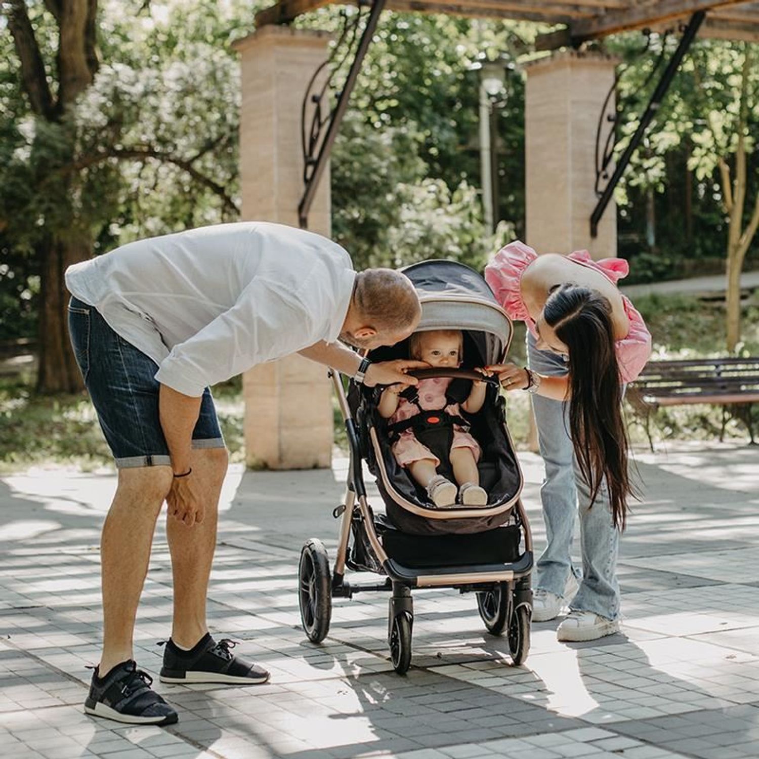 Carucior transformabil 3 in 1 Coccolle Melora Moonlit grey fotografia produsului View 27 L