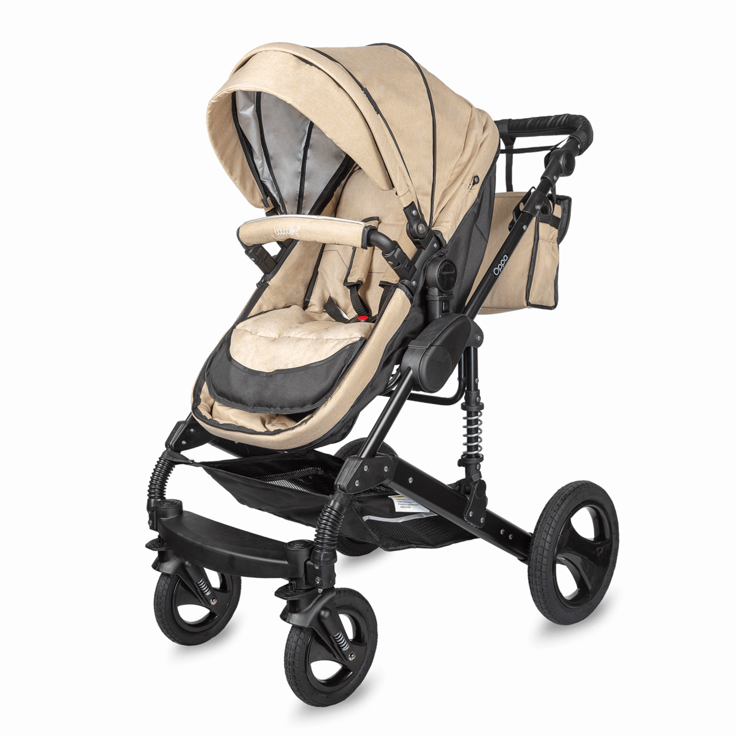 Carucior 3 in 1 transformabil Coccolle Oppa Bej fotografia produsului View 9 L
