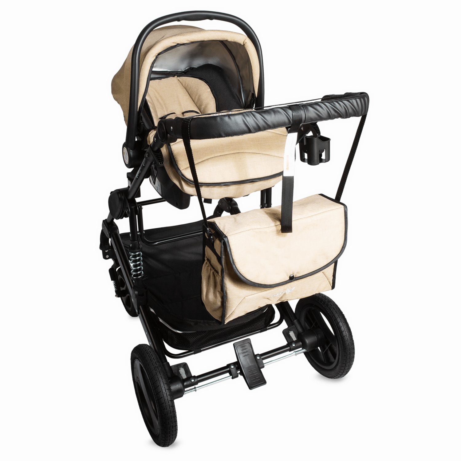 Carucior 3 in 1 transformabil Coccolle Oppa Bej fotografia produsului View 10 L