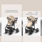 Carucior 3 in 1 transformabil Coccolle Oppa Bej fotografia produsului View 20 S