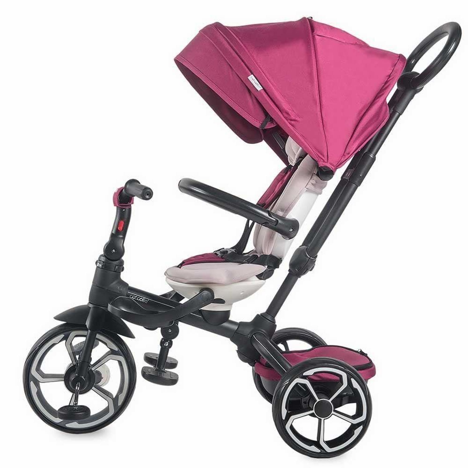 Tricicleta multifunctionala Coccolle Modi+ Violet fotografia produsului View 6 L