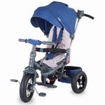 Tricicleta multifunctionala Coccolle Corso Albastru fotografia produsului