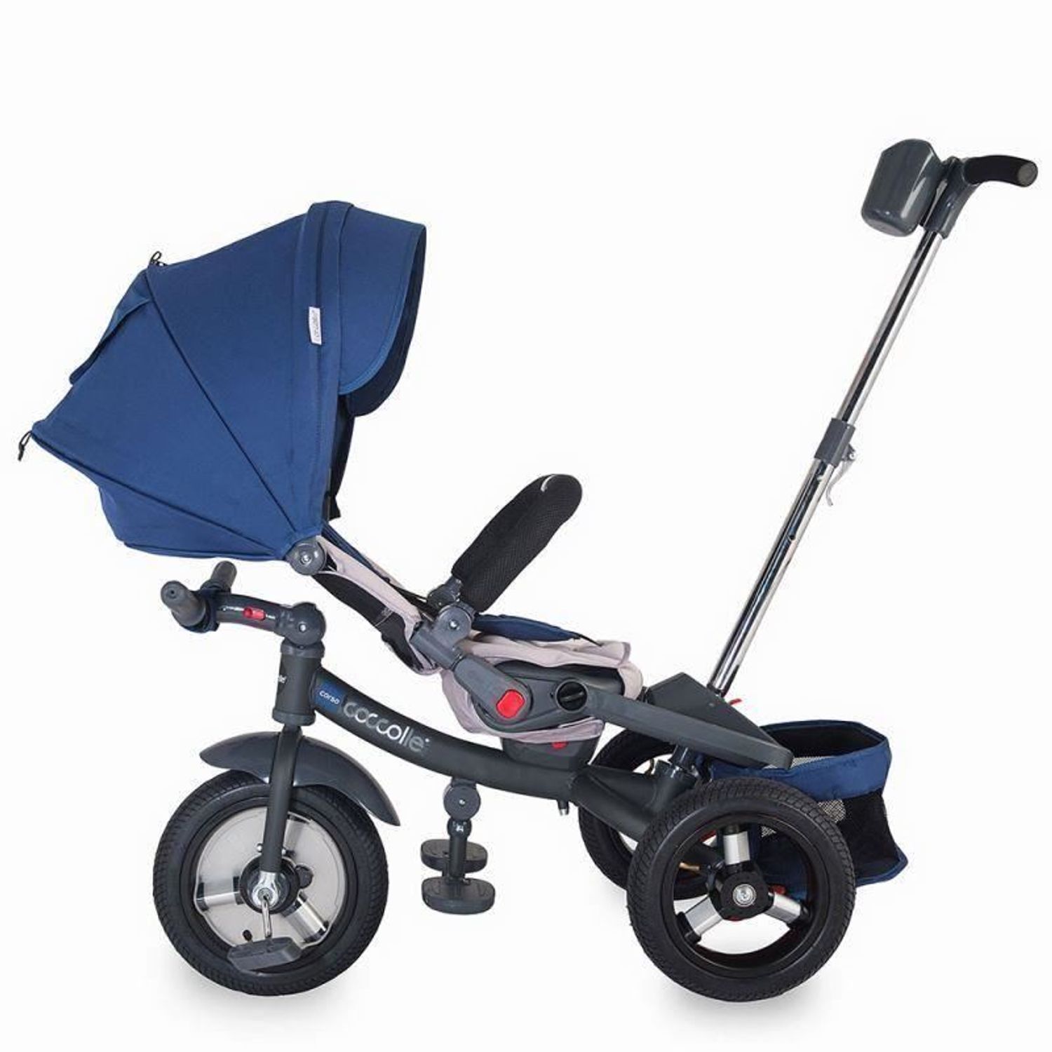 Tricicleta multifunctionala Coccolle Corso Albastru fotografia produsului View 6 L