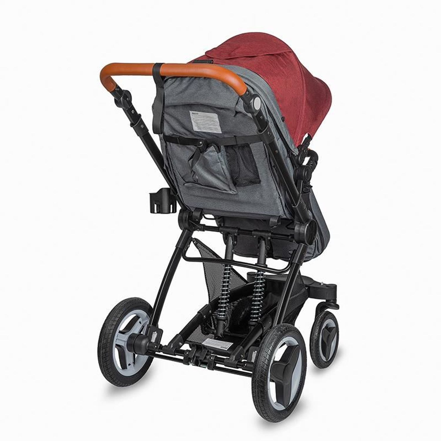 Carucior transformabil 3 in 1 Coccolle Ambra Syrah Red 2021 fotografia produsului View 8 L
