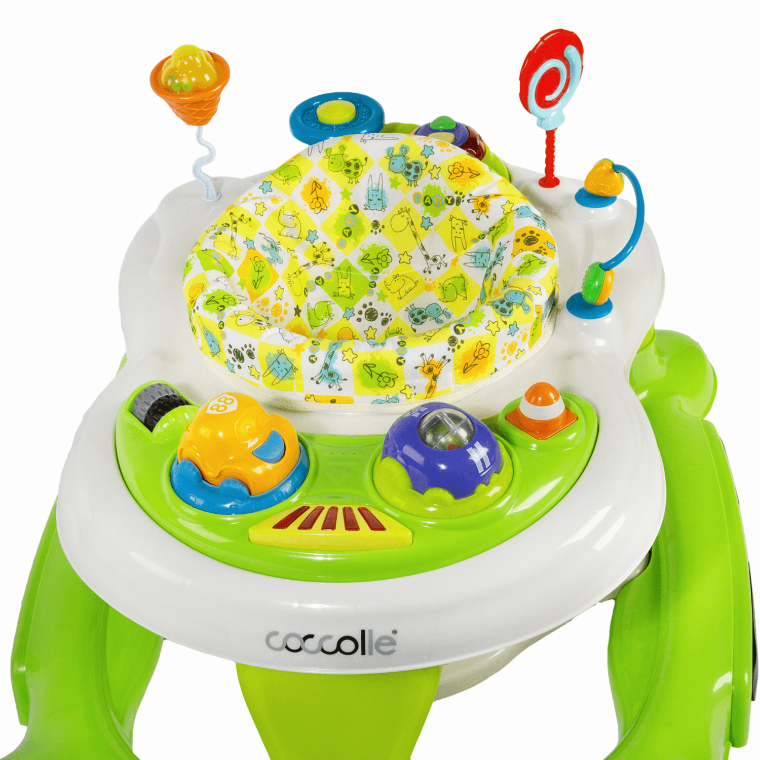 Premergator cu centru de activitati Coccolle Arlo Verde fotografia produsului View 6 L