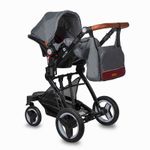 Carucior transformabil 3 in 1 Coccolle Ambra Syrah Red 2021 fotografia produsului View 12 S
