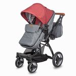 Carucior transformabil 3 in 1 Coccolle Ambra Syrah Red 2021 fotografia produsului View 2 S