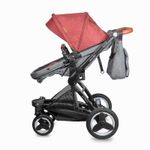 Carucior transformabil 3 in 1 Coccolle Ambra Syrah Red 2021 fotografia produsului View 5 S