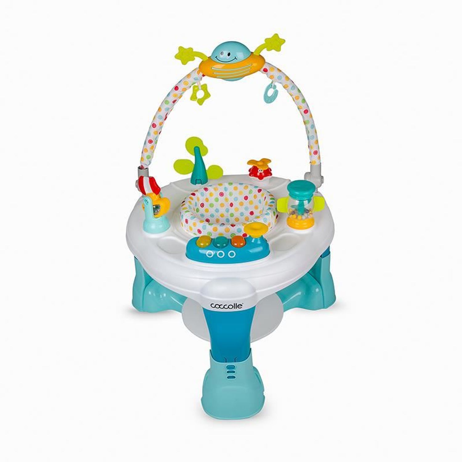 Centru de activitati Coccolle TasyGo Turquoise Blue fotografia produsului View 2 L