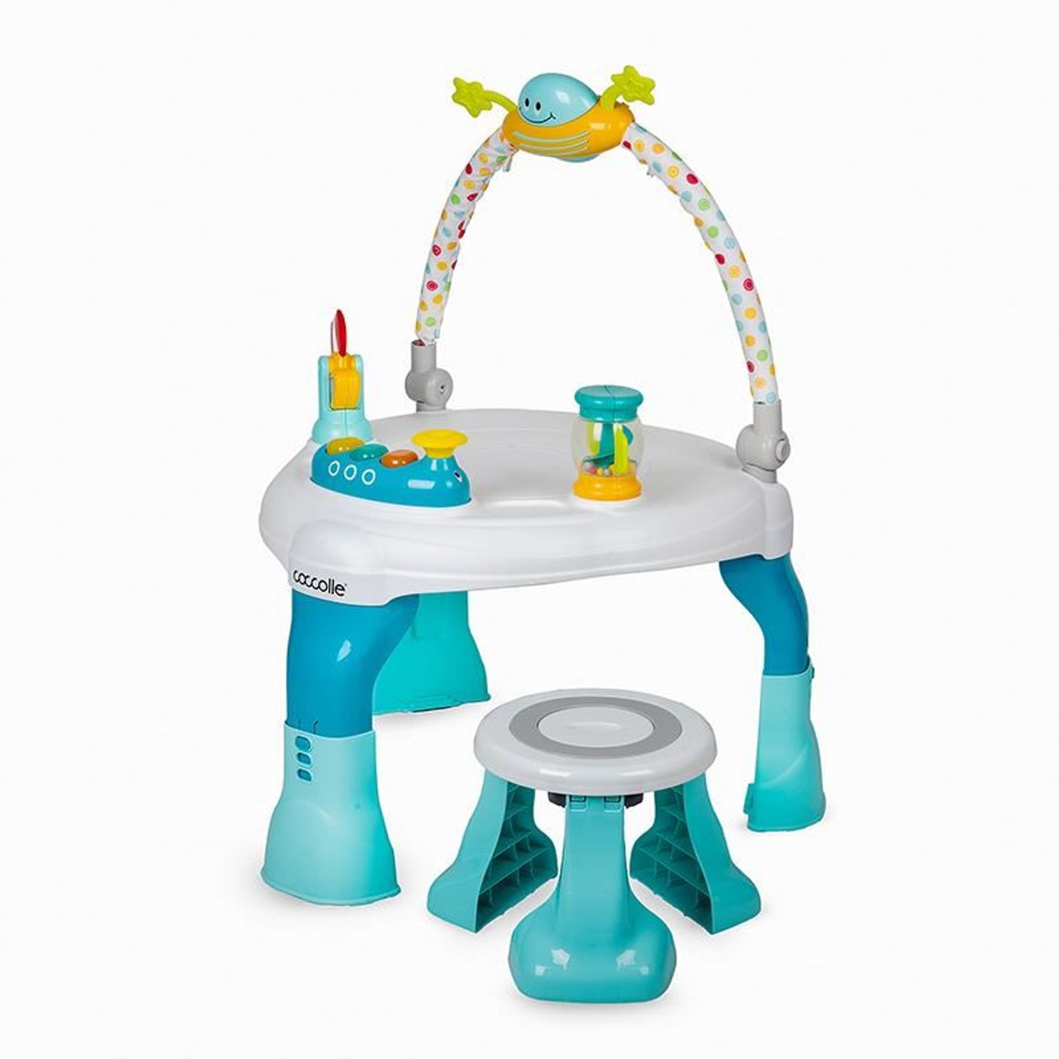 Centru de activitati Coccolle TasyGo Turquoise Blue fotografia produsului View 3 L