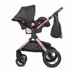Carucior transformabil 3 in 1 Coccolle Melora Diamond black fotografia produsului View 13 S